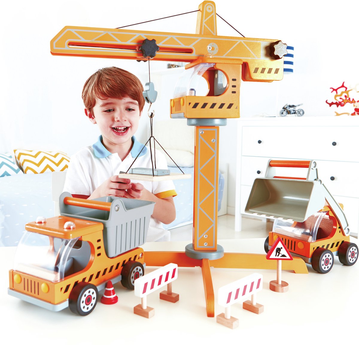 Grue en bois hape