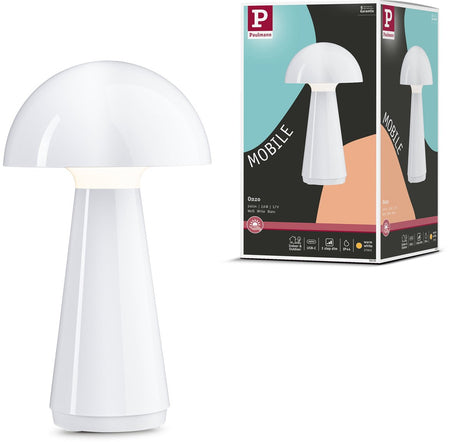 Lampe à batterie Paulmann 3-step-dim onzo ip44 dimmable 2700k blanc