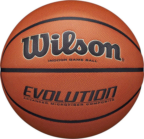 Ballon de basket Wilson Evolution taille 7 - ballon de match en salle