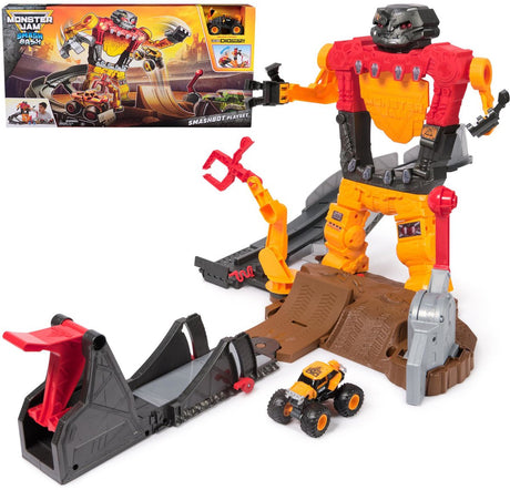 Ensemble de jeu Monster Jam 1:64 Smash Bash