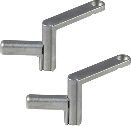 Wolfcraft - 2 brochettes à dégagement rapide pour établis - 20 mm - 6176000