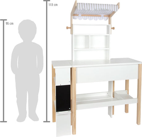 Small foot - boutique en bois blanc compact