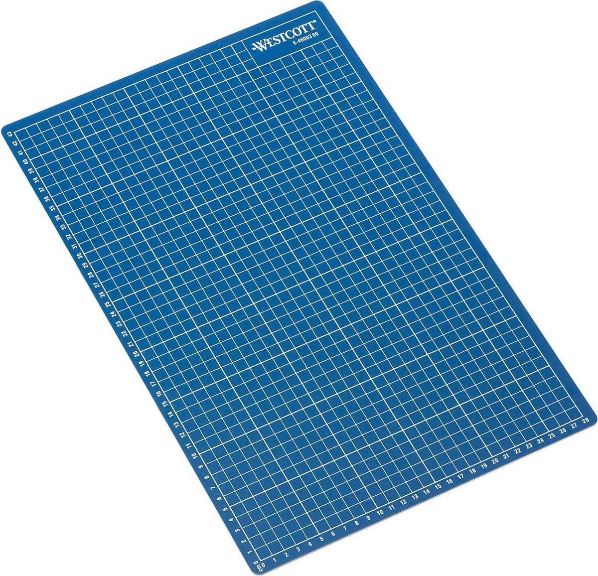 Tapis de découpe Westcott a3 - 450x300mm - 5 couches - auto-cicatrisant - bleu - ac-e46003