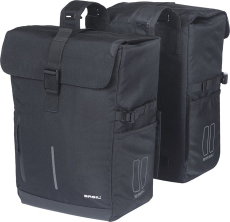 Basil sac move double noir | 30l
