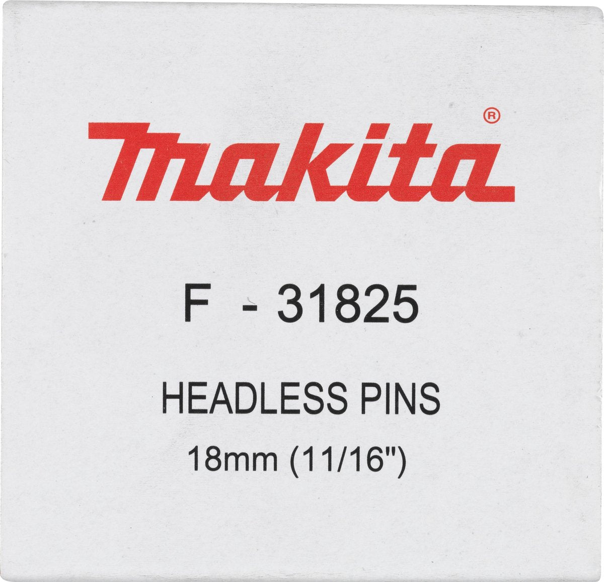 Accessoires Makita broche vk 18mm geg. -f-31825
