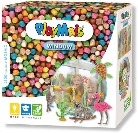 Playmais Window Mosaic - Animaux, 2300dlg.
