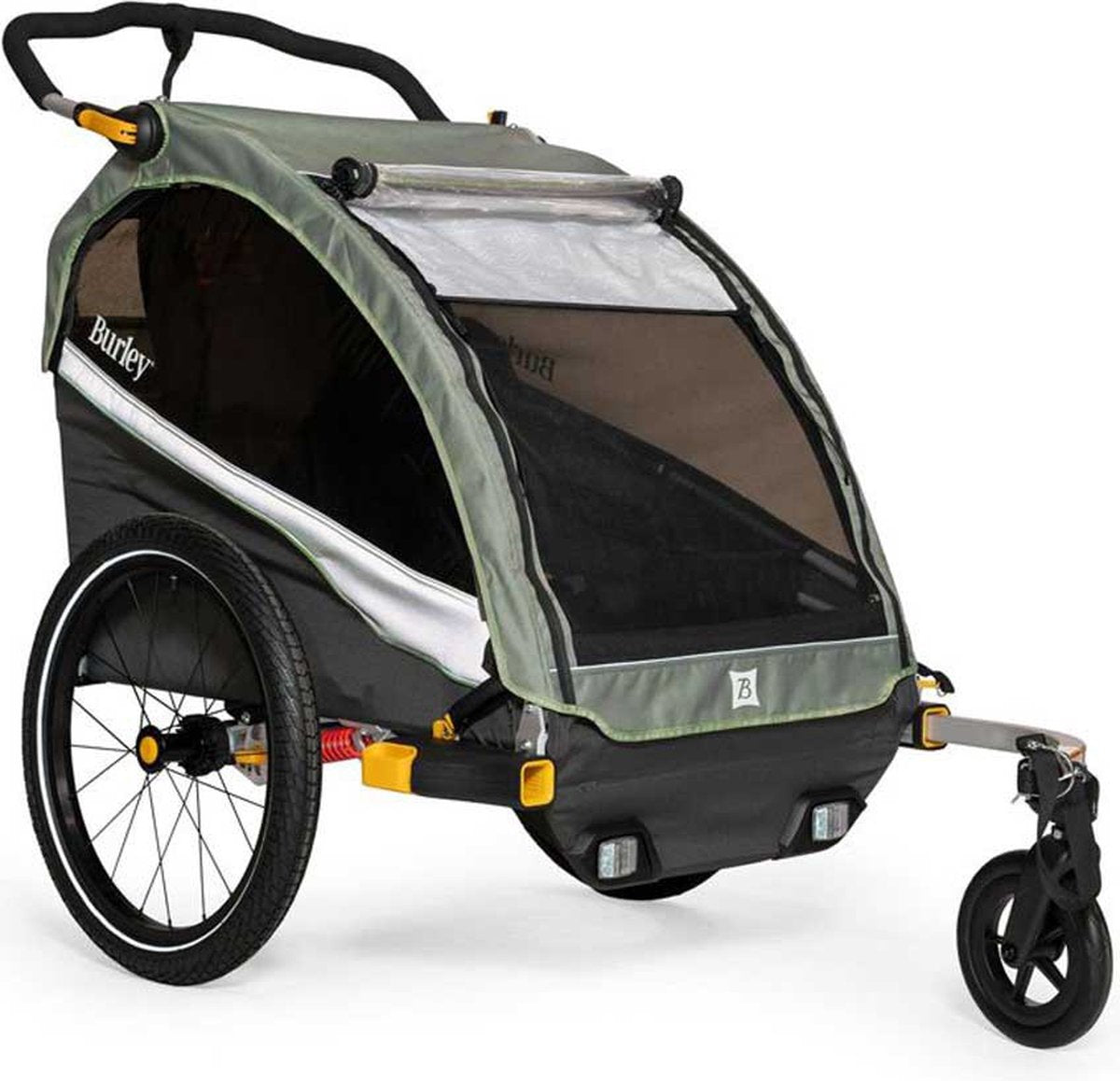 Burley remorque à vélo d'lite x double