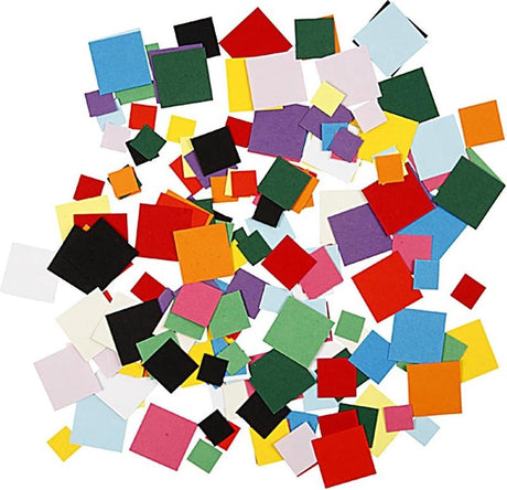 Entreprise créative https: www.ccobby.nl carton-mosaique-carré-taille-10-15-20-mm-180-gr-1-doos