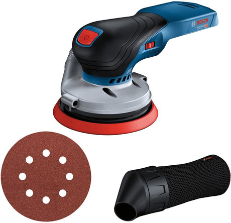 Bosch bleu gex 18v-125 professionnel | ponceuse excentrique sans fil | 18v | corps | sans chargeurs de batteries | en boîte - 0601372201