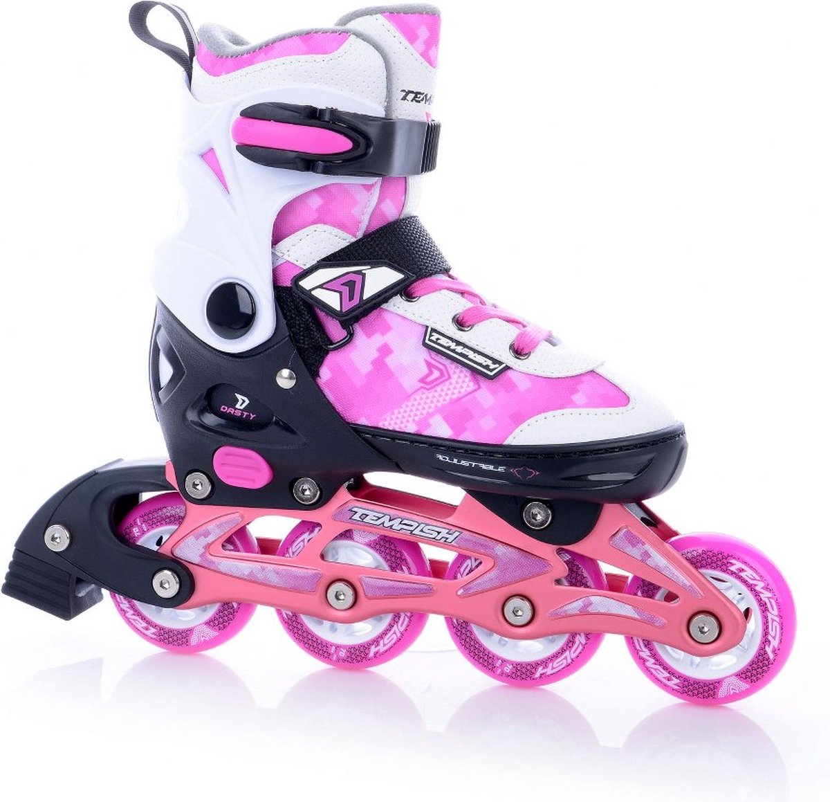 Tempish en ligne patins Dasty 82a Softboat Pink Taille 37-40