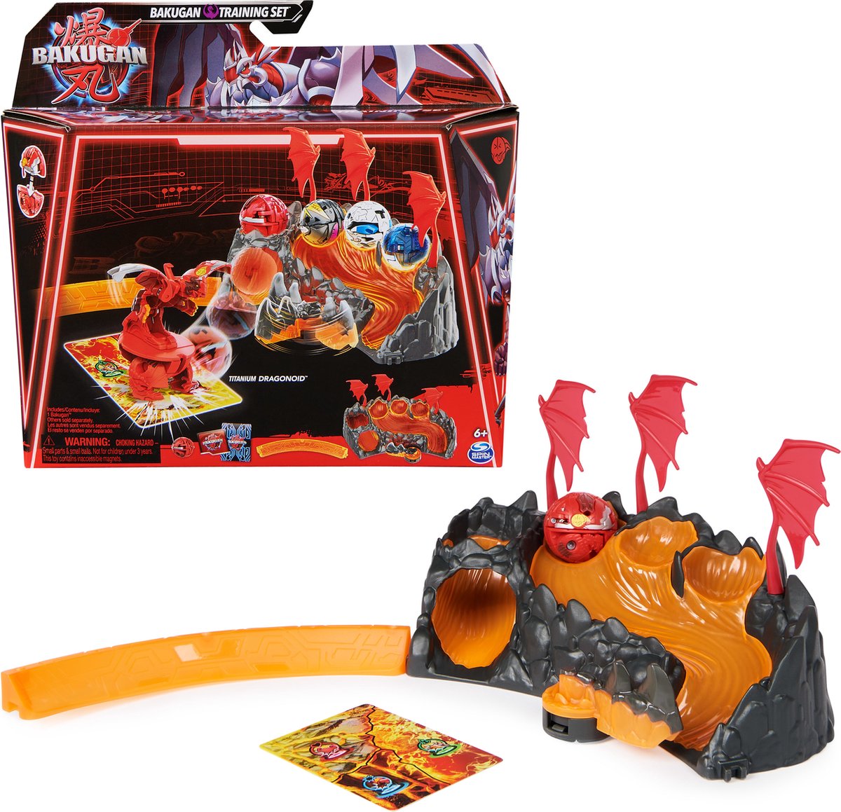 Bakugan - set d'entraînement - set de jeu avec figurine - les styles peuvent varier