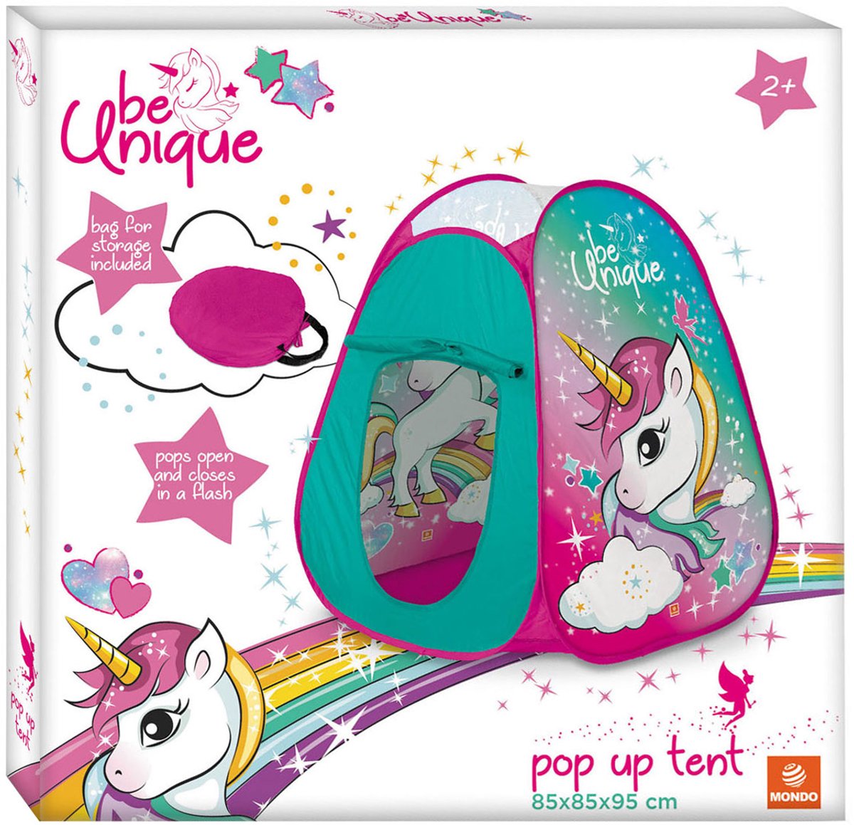 Mondo pop-up tente licorn