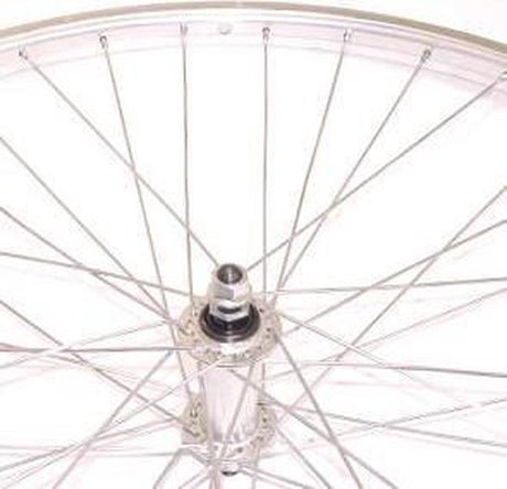 Roland Front Roue 28 Fixed AS26 Silver Zink Spk
