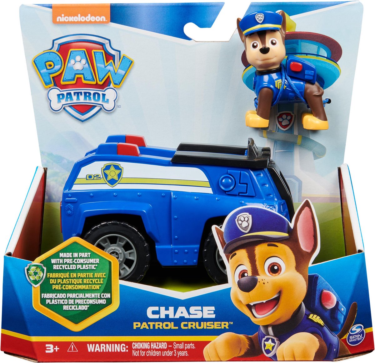 Poursuite en véhicule de base Spinmaster Paw Patrol | 2 pièces