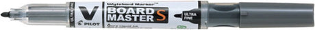 Marqueur pour tableau blanc Pilot v-board master, pointe ronde, 0,8 mm, noir, 10 pièces