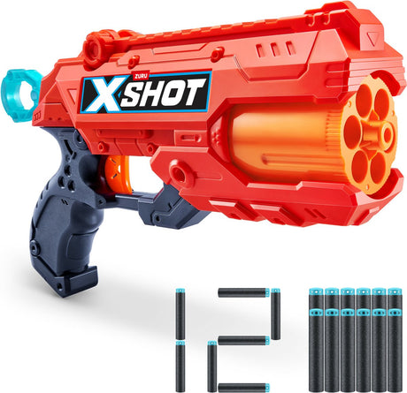 Blaster Zuru x-shot reflex 6 avec 12 fléchettes
