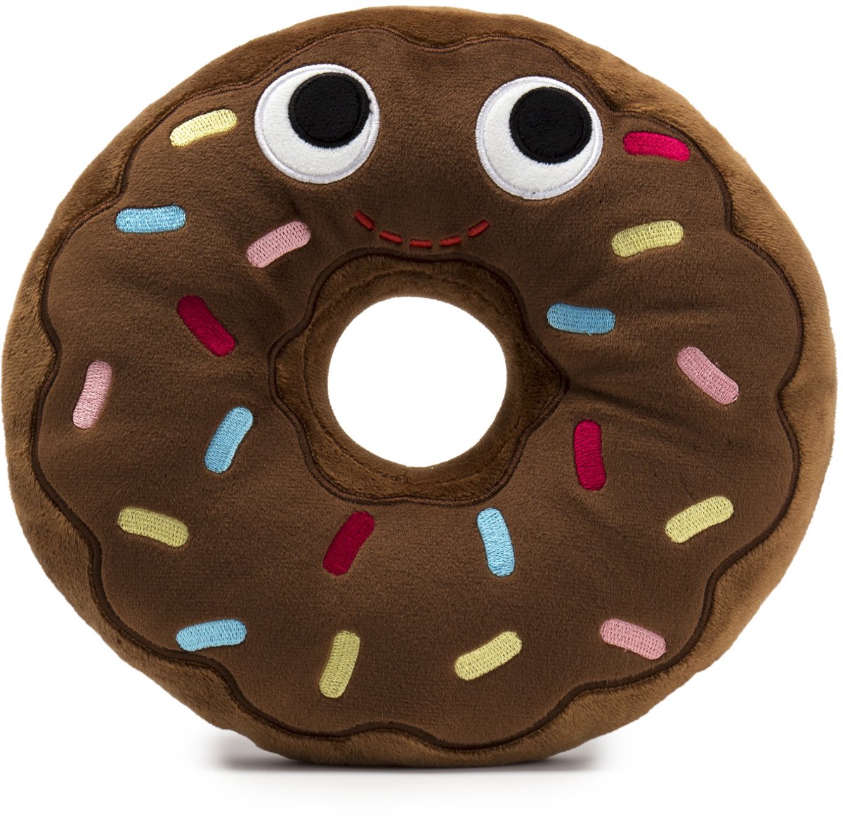 Kidrobot yummy world ben peluche beignet au chocolat - peluche douce - 20 cm