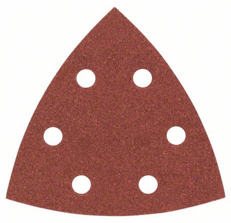 Jeu de feuilles abrasives Bosch - 25 pièces - 105 mm (grain 180)