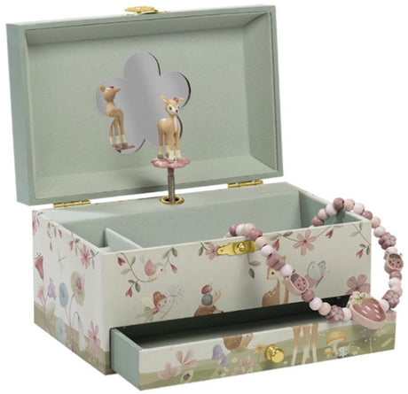 Bambolino jouets petite boîte à bijoux hollandaise cerf - jardin de fées