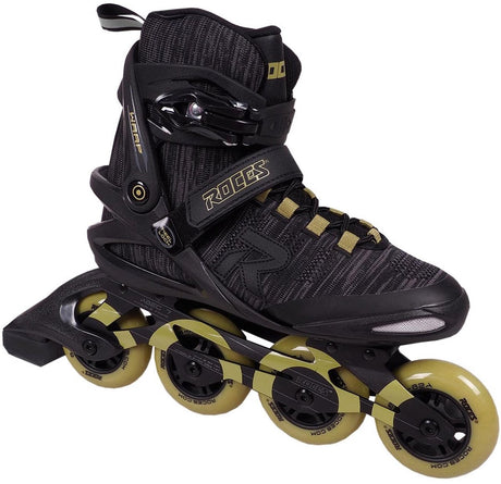 Roces warp thread tif 84 rollers en ligne - rollers en ligne - adultes - olive noire - taille 43
