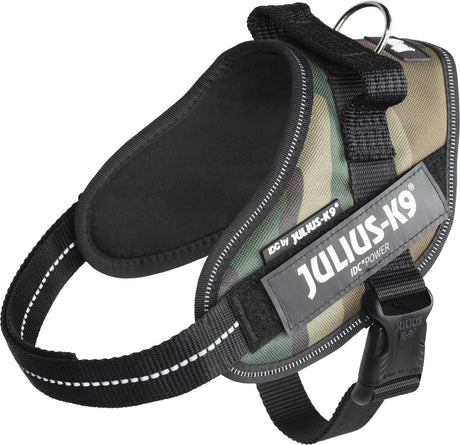 Julius k9 julius-k9 idc power harnais - harnais pour chien - s - mini - camouflage