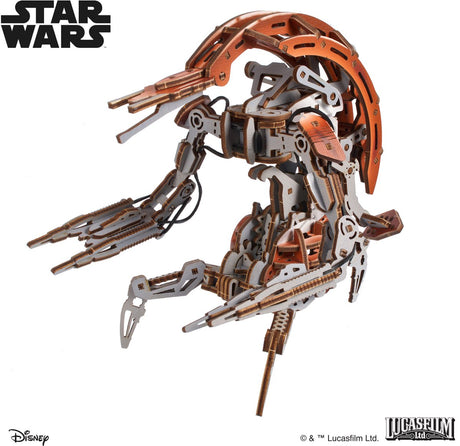 Ugears modélisme 3D - droideka™ - star wars - kit de construction mécanique bois - jouets éducatifs