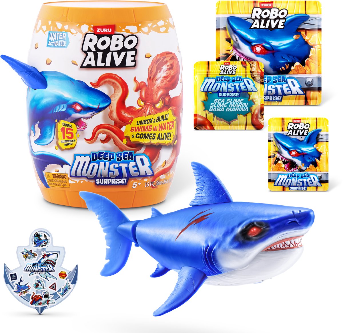 Robo Alive Deep Sea Monster Surprise 2 Assortiment