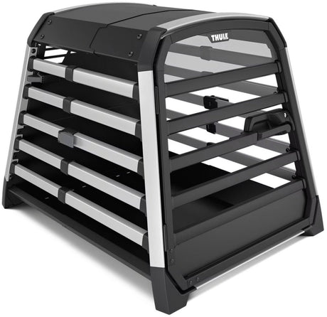 Caisse de transport compacte Thule Allax - caisse de voiture pour chien - gris 77-82x65x65 cm m compacte