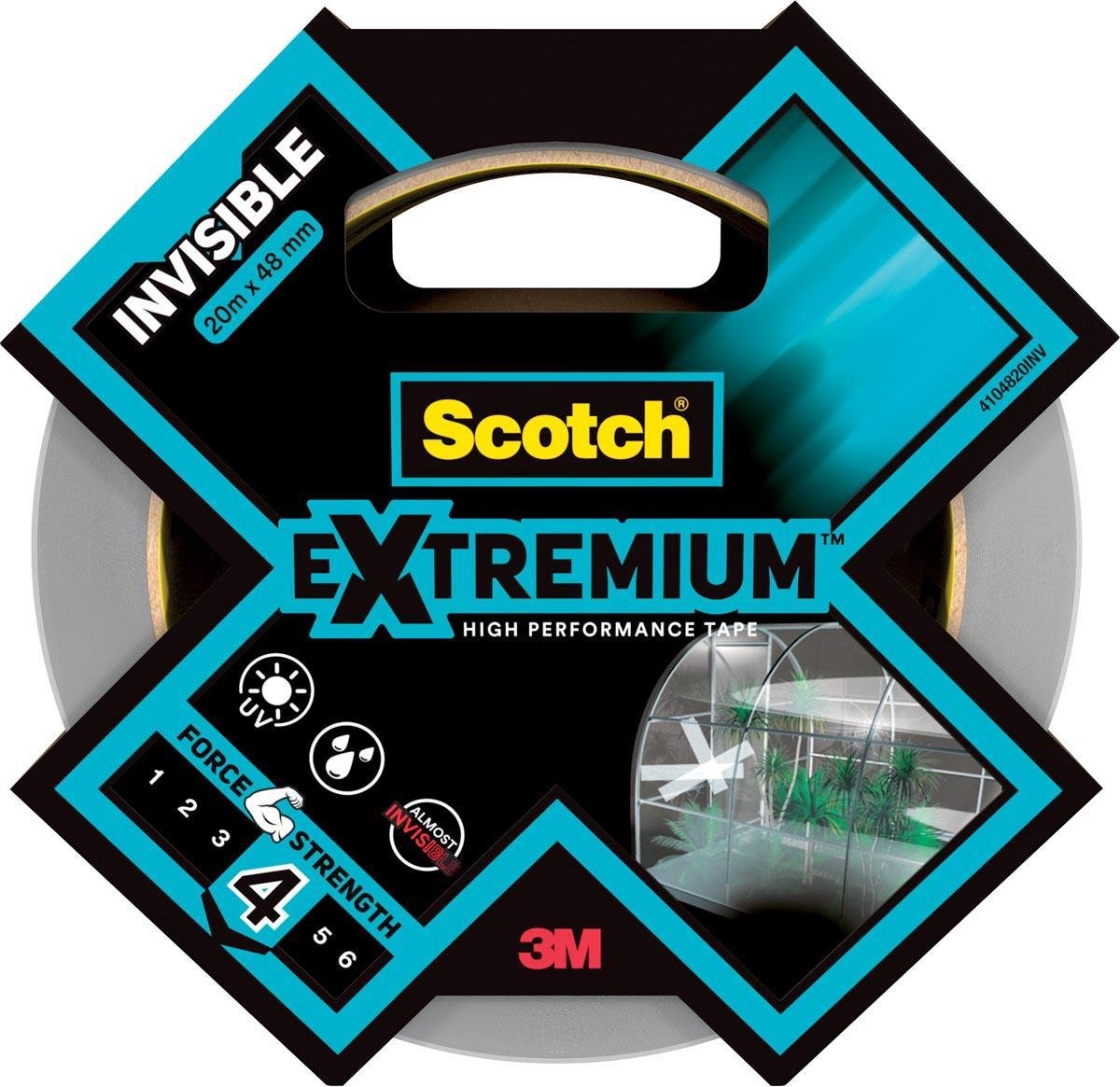Ruban adhésif Scotch extremium invisible 48mmx20m