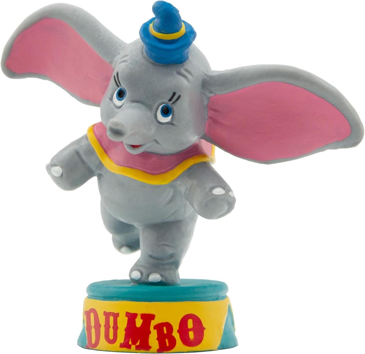 Bullyland 12436 – Figurine de jeu Disney Dumbo – design réaliste et détaillé – idéale comme figurine de gâteau, objet de collection ou cadeau joyeux pour les enfants à partir de 3 ans