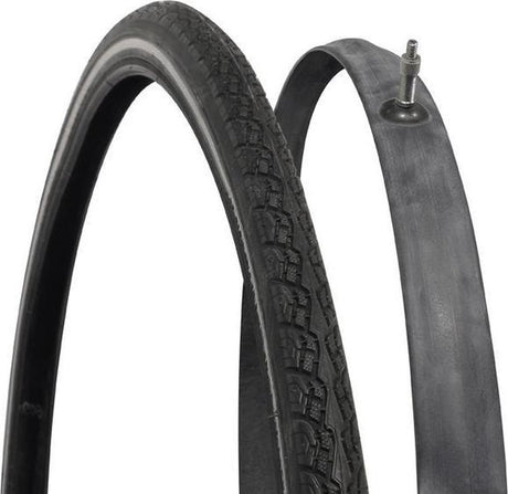Ensemble de pneus Dresco 28 x 1 5 8 x 1 3 8 (37-622) DV 45 mm Antilek