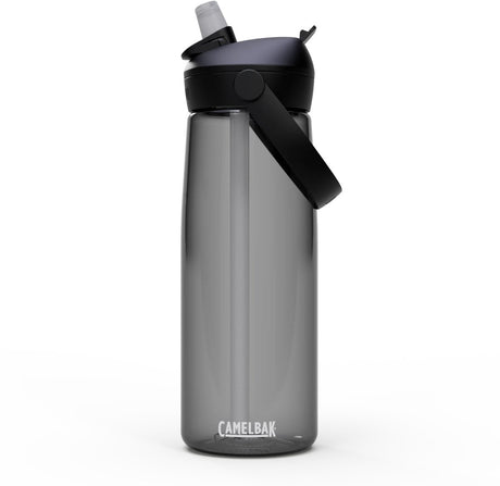 Camelbak thrive flip straw drinkfles - 750 ml - met rietje - waterfles - antraciet