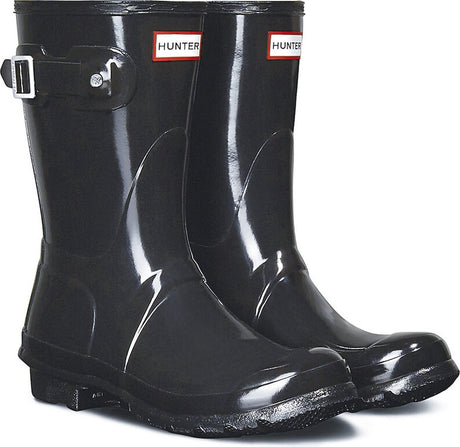 Hunter bottes de pluie originales courtes brillantes pour femmes - taille 39