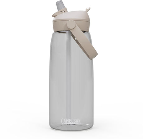 Gourde Camelbak Thrive Flip Straw - 1 l - avec paille - bouteille d'eau - transparente