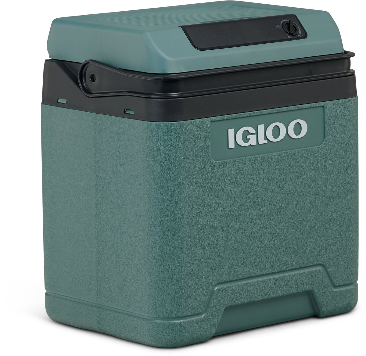 Glacière Igloo e27 - 27l - connexions AC et DC - 20°c en dessous de la température ambiante - éco - verte