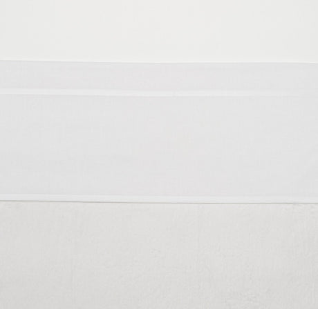 Drap de berceau Meyco - blanc - 100x150cm - 0,3 tog