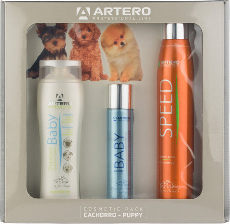 Artero - forfait complet de soins pour chiens - chiots - 3 pièces