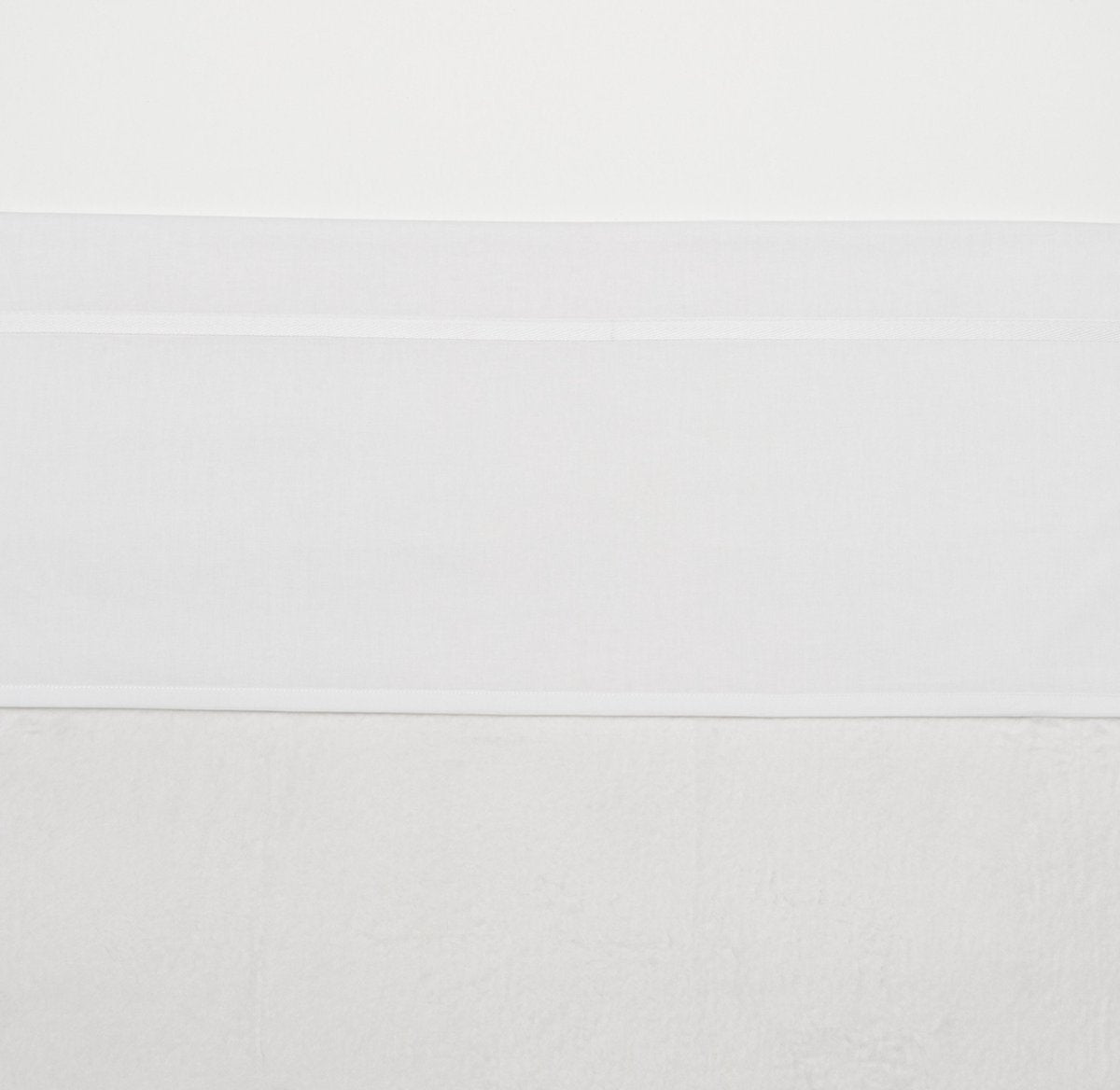Drap de berceau Meyco - blanc - 75x100cm - 0,3 tog
