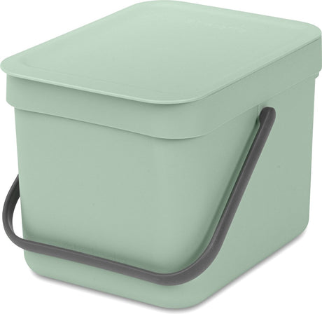 Brabantia poubelle sort go 6l vert jade