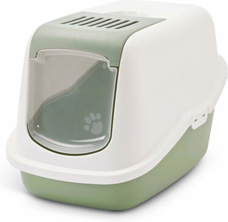 SAVIC KATTENBAK NESTOR Botanical Green
