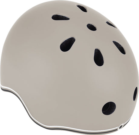 Casque de vélo Globber - go up sage - xxs xs (réglable de 45 à 51cm) - avec éclairage - couleur sable