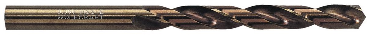 Wolfcraft - foret à métal 6,5 mm - hss-co rectifié - foret pour métal - 7457010