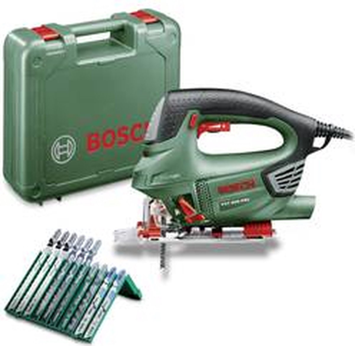 Bosch home and garden pst 900 pel decoupeerzaag 06033a0201 incl. koffer 620 w