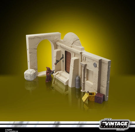 Hasbro Star Wars Épisode IV Vintage Collection Playset Rues de Mos Eisley avec Jawa Action Figure Playsets