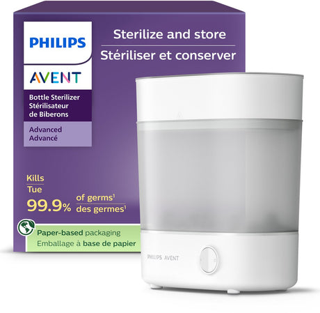 Stérilisateur de biberons Philips avent - 6 biberons - nettoyage rapide et efficace - scf291 00