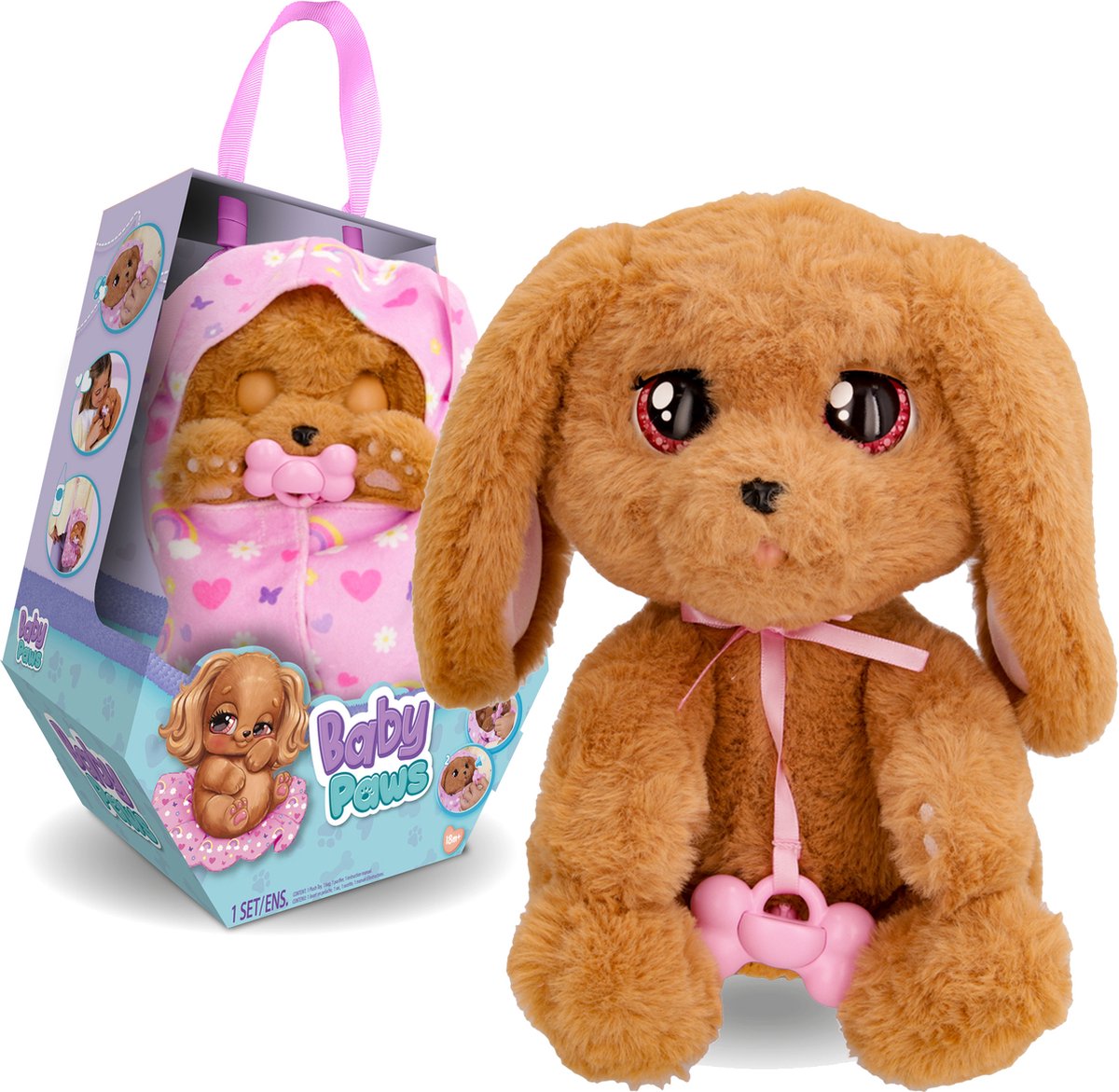 Imc Toys Baby Paws Cocker Peluche interactive