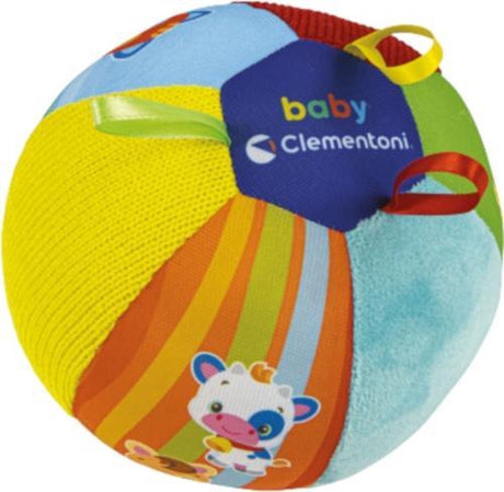 Clementoni - ballon des amis des animaux - ballon avec sons d'animaux - bricolage - à partir de 3 mois
