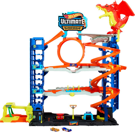 Mattel Hot Wheels City Set Haulers City Ultimate Garag