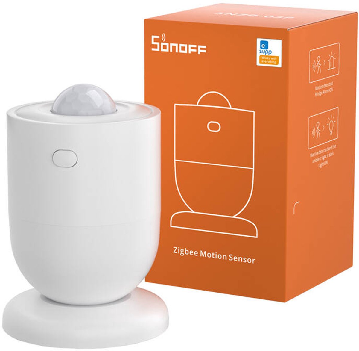 Sonoff zigbee capteur de mouvement snzb-03p pour la sécurité et l'automatisation de la maison