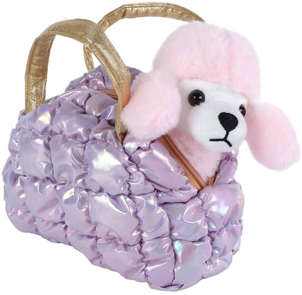 Ramène-moi à la maison, chien en peluche